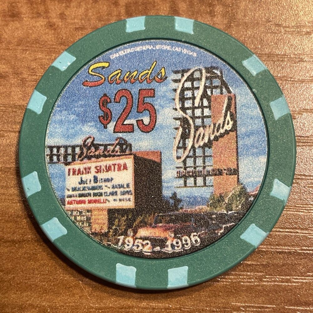 Sands - Lot of *4* Commerative Casino Chips - Las Vegas, Nevada - Picture 6 of 6